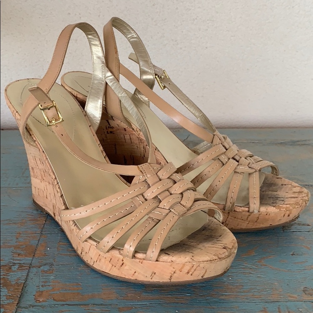 Guess Leather Strap Sandal
